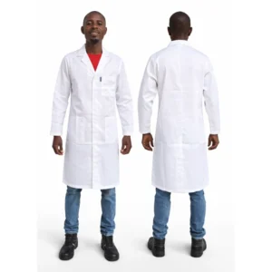 Acid Resistant White Lab Coat